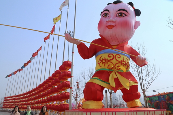 Hebei decorated to welcome the Spring Festival