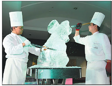 Culinary specialists reveal the magic hidden away in ice