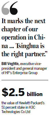 HP eyes more govt deals after Tsinghua JV