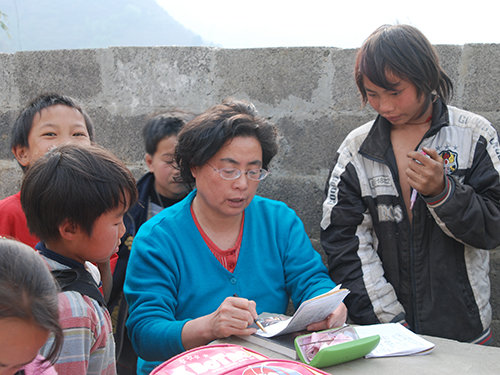 Sun Lina and Zhu Mincai