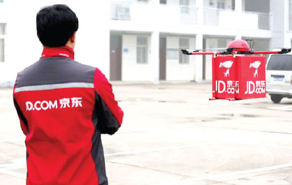 JD.com set to use drones for deliveries