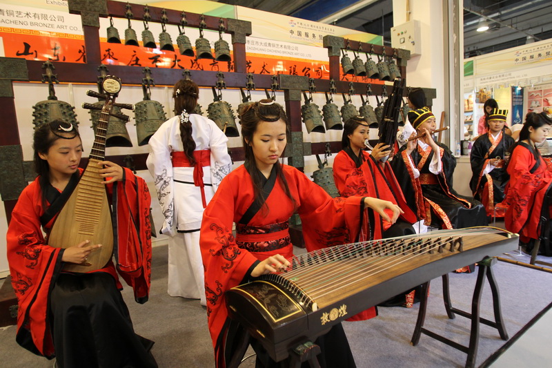 Shandong Chinese bells display