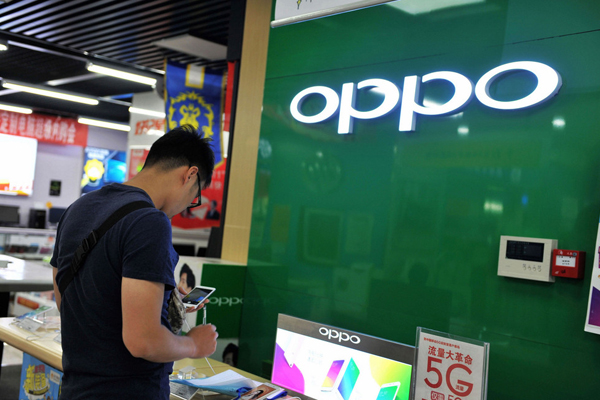Top 5 smartphone vendors in Q3 in China