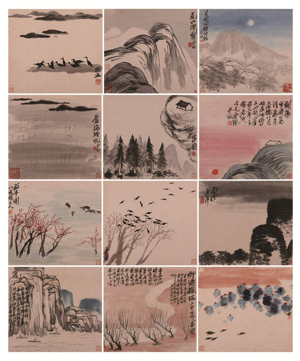 10 most valuable Chinese paintings and calligraphy in 2016