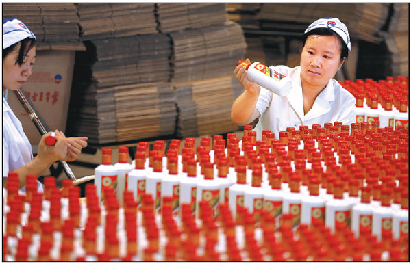 Baijiu makers see revenues rise on strong middle-class demand