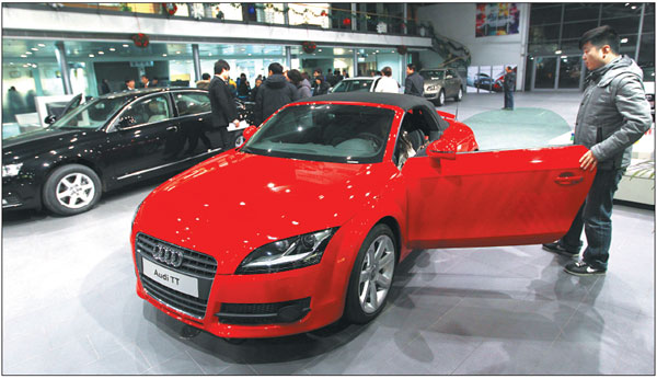 Audi's dealership woes hindering growth