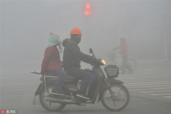 Smog control more crucial than GDP in officials' evaluation