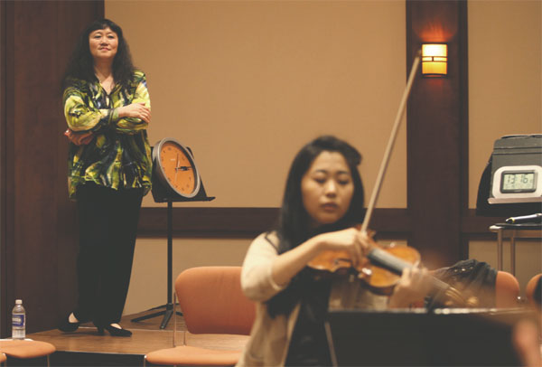 Chamber music to play in China