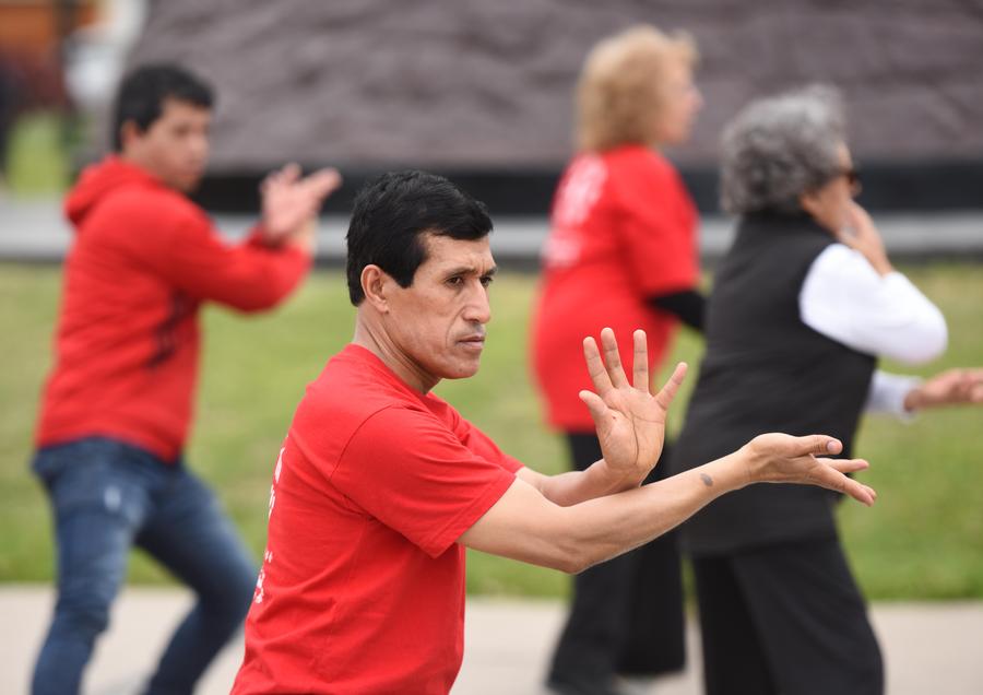 Peruvian tai chi master spreads martial arts in Latin America