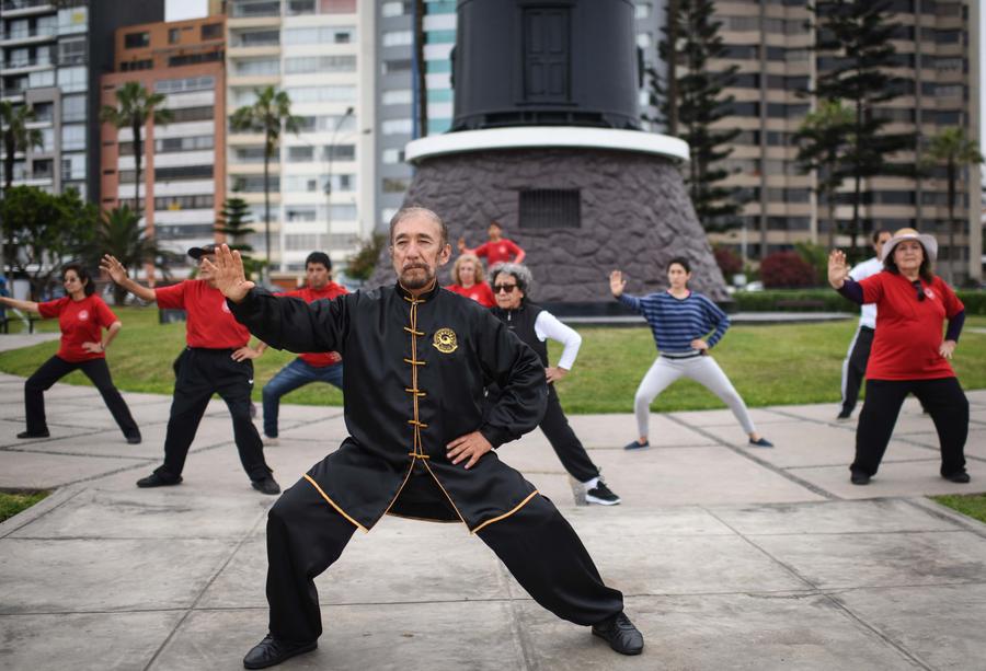 Peruvian tai chi master spreads martial arts in Latin America