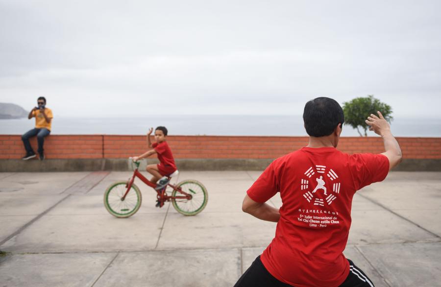 Peruvian tai chi master spreads martial arts in Latin America