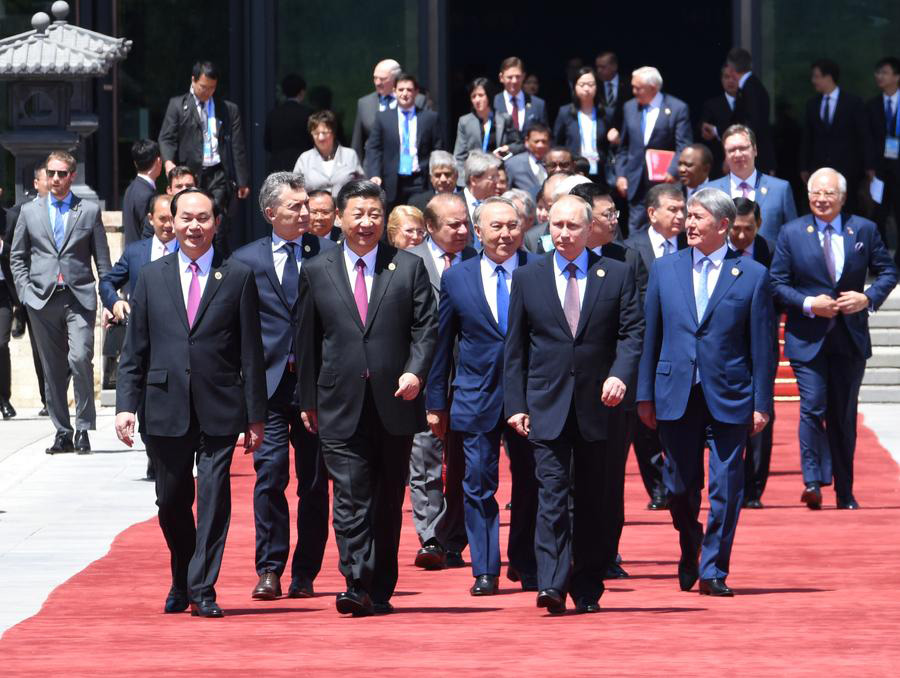 Leaders wrap up Belt and Road Forum with fruitful results