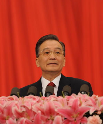 Premier: China 'able to achieve' about 8% growth