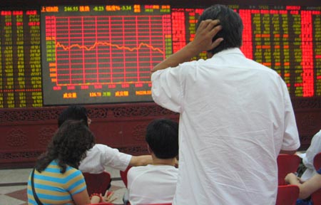 Shanghai index plunges 5.25% amid panic selling