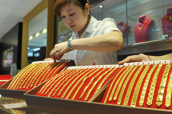 Gold still glitters in China