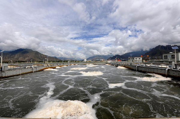 Lhasa completes 1st wastewater treatment plant