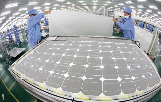 Photovoltaic industry powering ahead