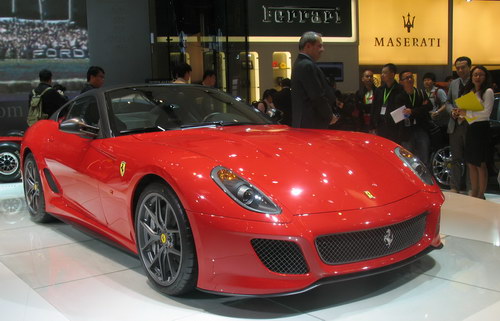 Ferrari 599 GTO's world premiere