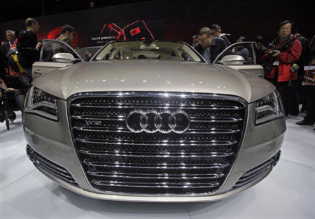 World premiere for Audi A8 L W12 Quattro