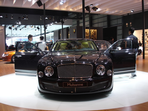 Bently Mulsanne Asian premiere