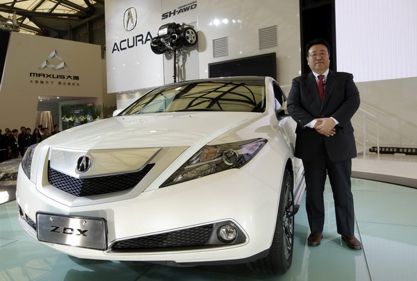 Honda China president presents Acura