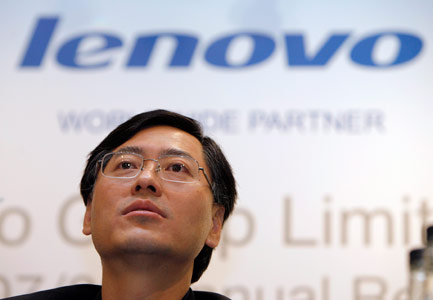 China PC giant Lenovo triples annual net profit