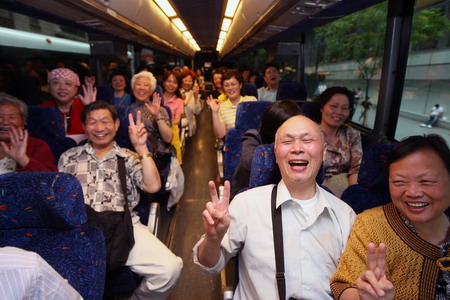 First Chinese tour group in US