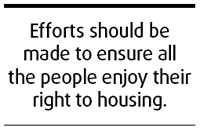 Housing policy vital to fair and stable society