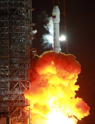 China launches telecom satellite for Venezuela