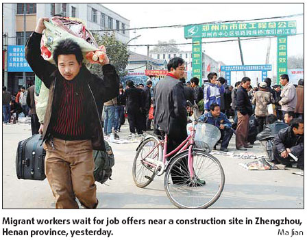 Creating jobs for migrant workers top govt agenda