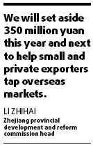 More help for private sector firms