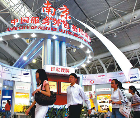 Global outsourcing industry converges on Jiangsu