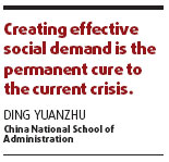 Experts call for stimulus package for social welfare