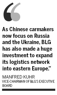 German logistics firm building bridges to European auto markets