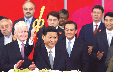 Chinese VP raises 'key' to economic growth