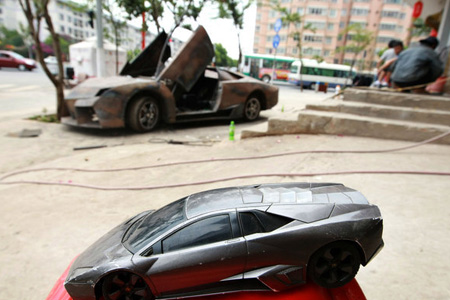 Shabby or luxurious? 'Lamborghini' upgrade for 90,000 yuan