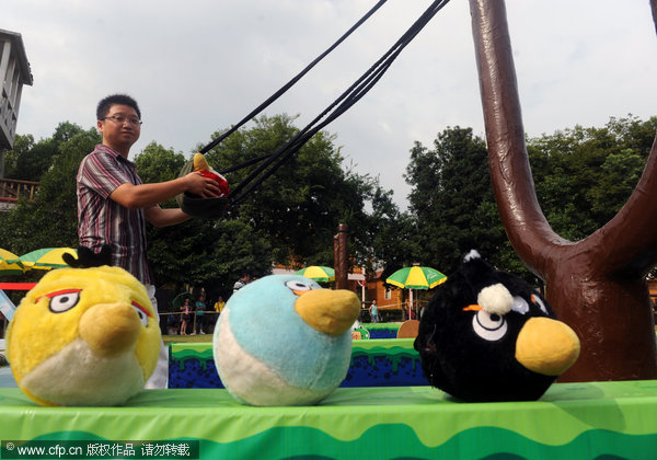 Angry Birds land on Window of the World Park