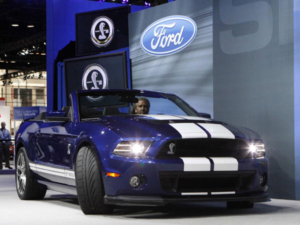 2012 Ford Shelby GT500 convertible