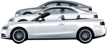 New Audi A5 family