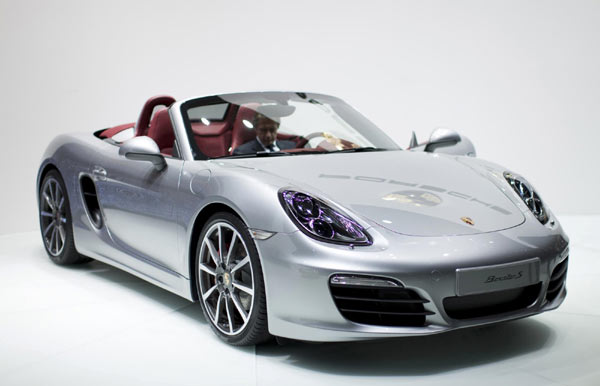 Porsche Boxter Cabriolet at Geneva Auto Show