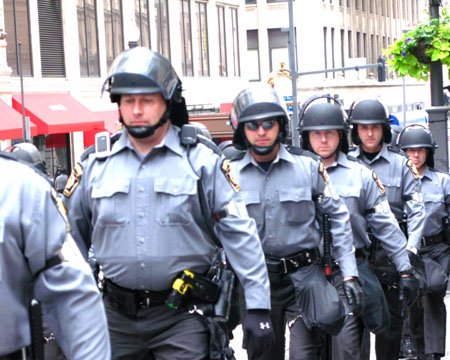 Security force in Pittsburgh