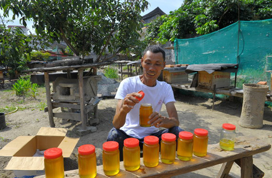 Beekeepers honey causes a buzz