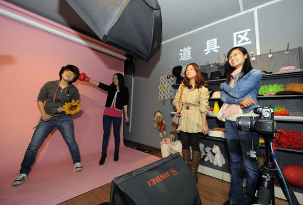 DIY photography studio opens in Chongqing