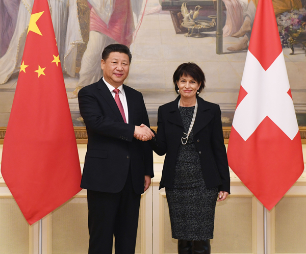 China, Switzerland to deepen multilateral cooperation