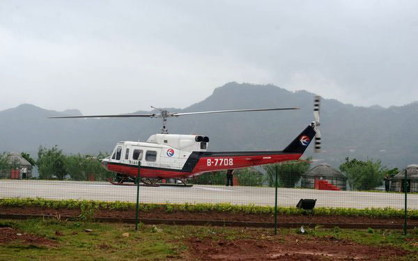 Yunnan debuts helicopter tourism project