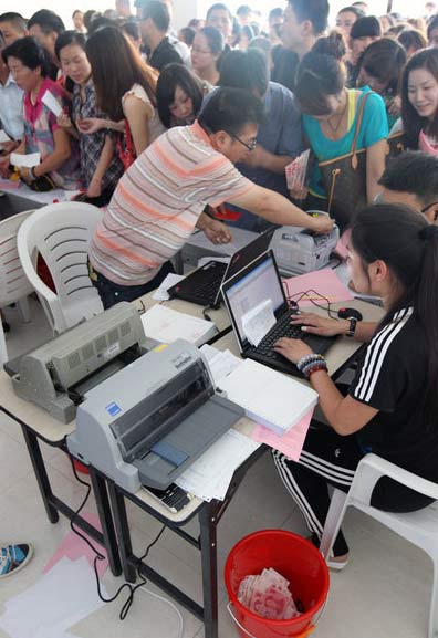 Parents sign up for training on Children's Day