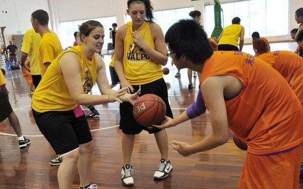 Basketball summer camp is a slam-dunk for children