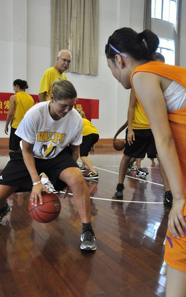 Basketball summer camp is a slam-dunk for children