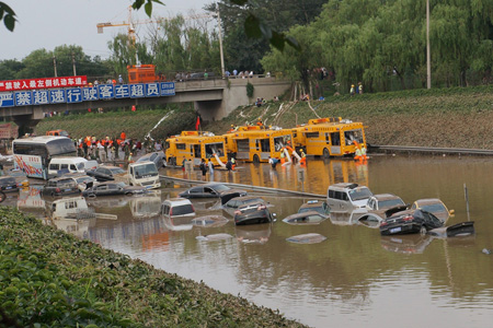 Tourist sites unscathed by deluge