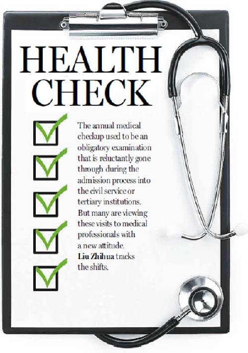 A healthy attitude towards health check
